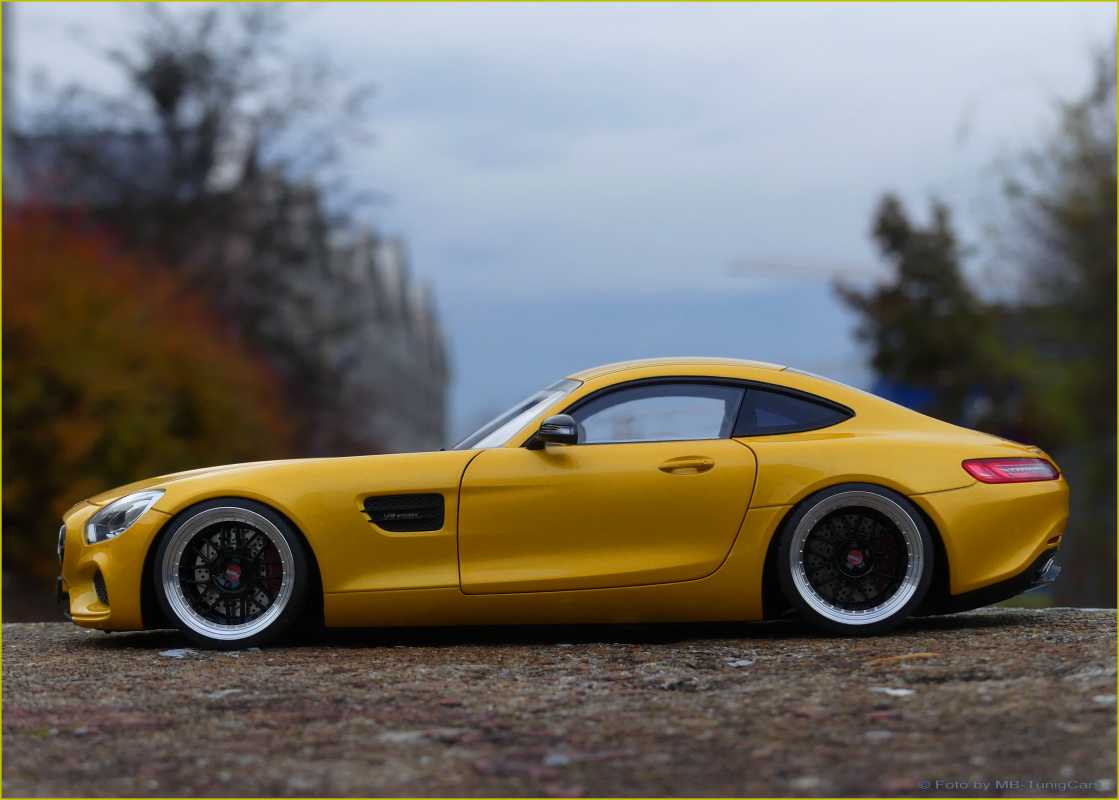 1:18 MERCEDES-BENZ AMG GTS "SOLARBEAN GELB" 2014 IAA